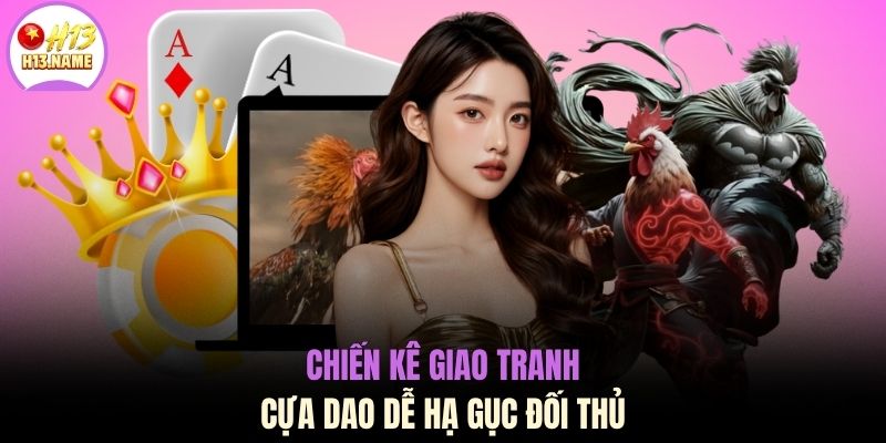 Đá gà H13 3 Chiến kê giao tranh cựa dao dễ hạ gục đối thủ